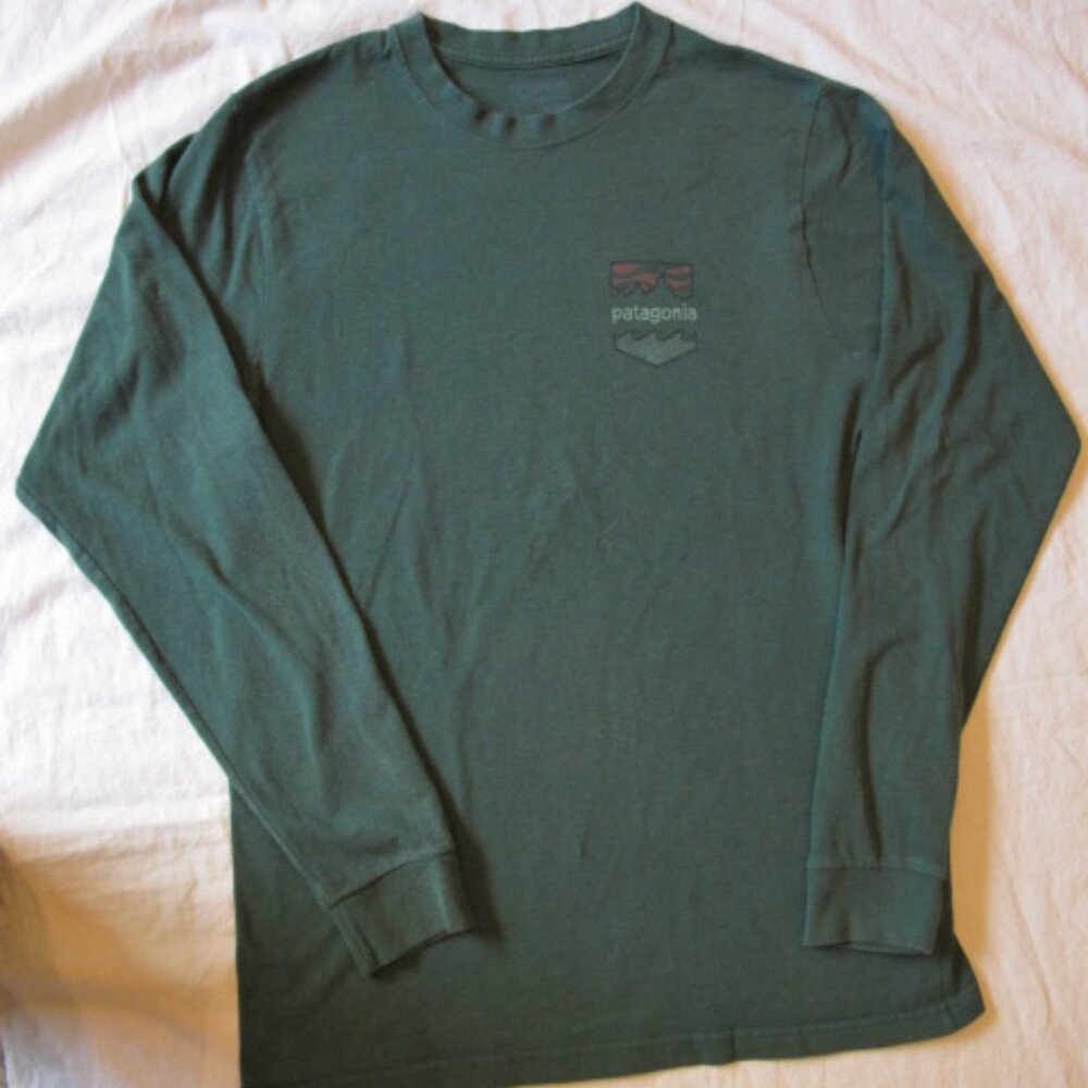 Men's Long-Sleeved P-6 Logo Responsibili-Tee